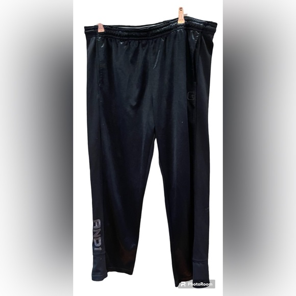 And1 Track Pants Black Large Drawstrings Logo - Picture 1 of 4